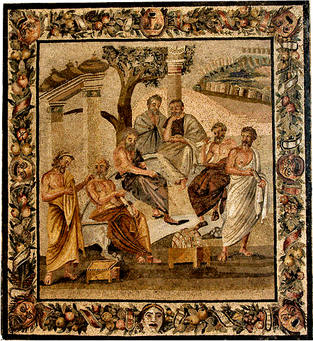 Plato's Academy [Pompeii Mosaic]