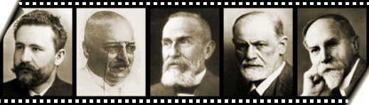 Kraepelin, Alzheimer, Bleuler, Freud, Meyer
