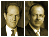 Eliot Spitzer and Andrew Witty