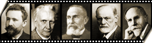 Emil Kraepelin, Karl Jaspers, Eugen Bleuler, Sigmund Freud, Adolf Meyers